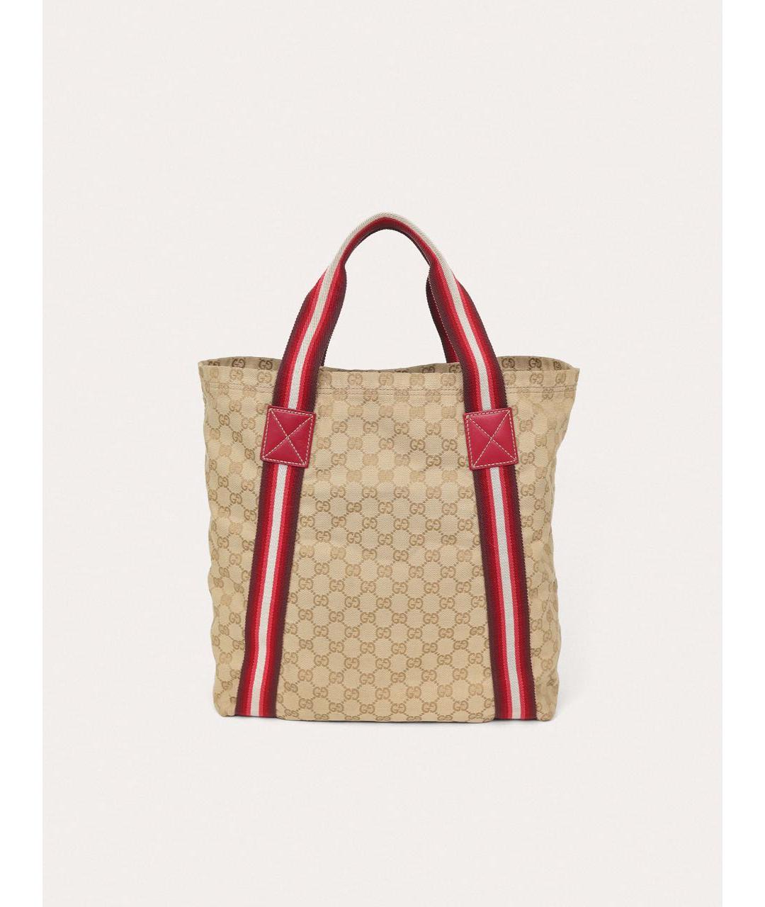 GUCCI Бежевая сумка тоут, фото 3