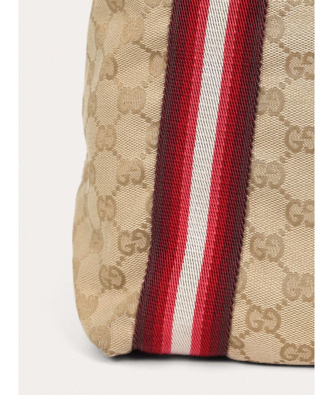 GUCCI Бежевая сумка тоут, фото 6