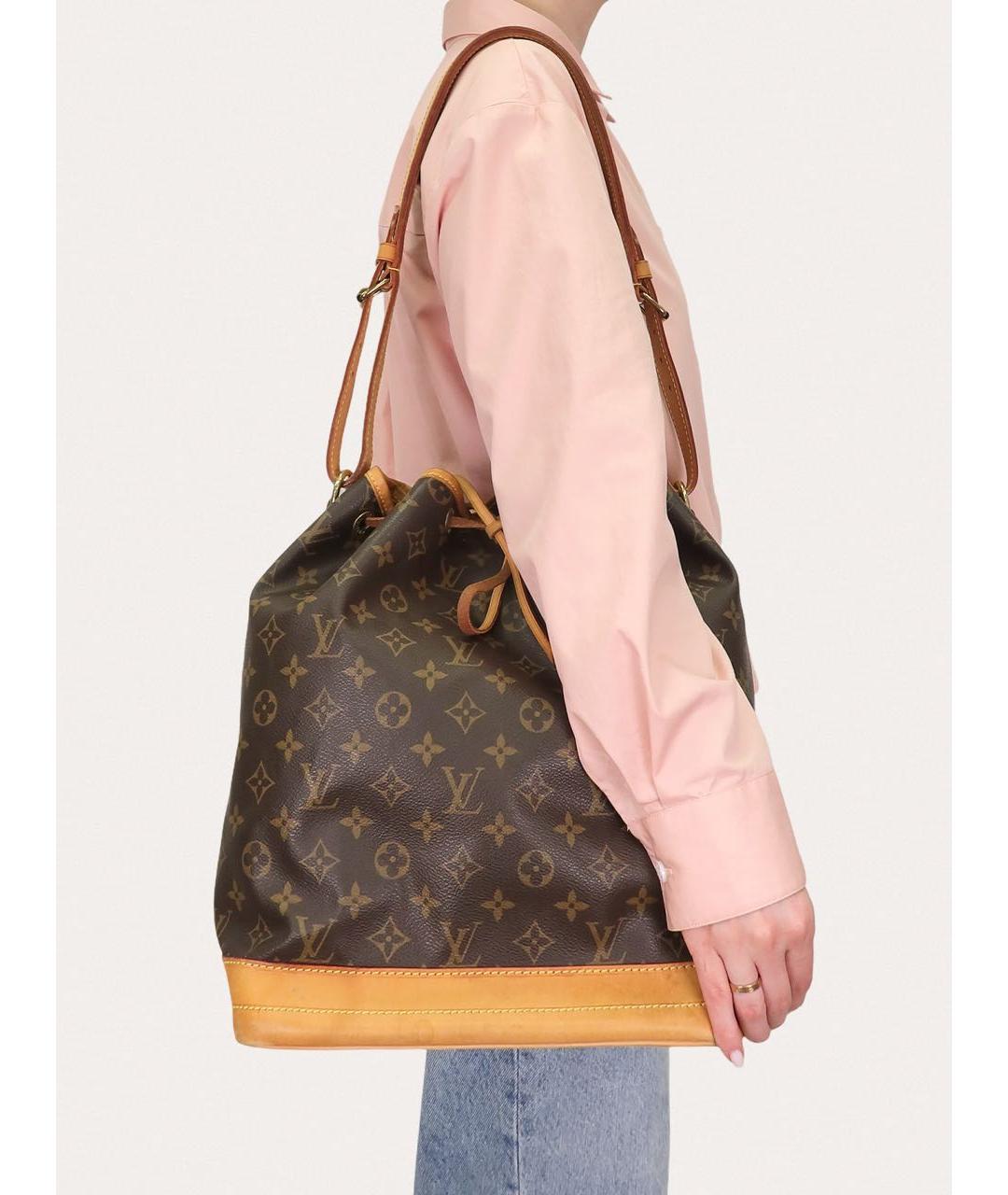 LOUIS VUITTON Коричневая сумка через плечо, фото 8