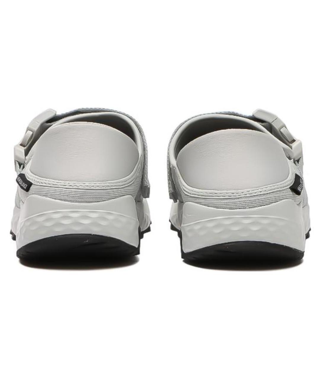 NEW BALANCE Серые синтетические кроссовки, фото 4
