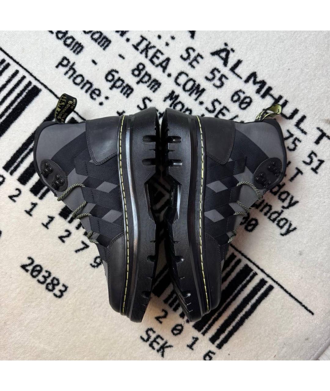 DR. MARTENS Черные высокие ботинки, фото 3