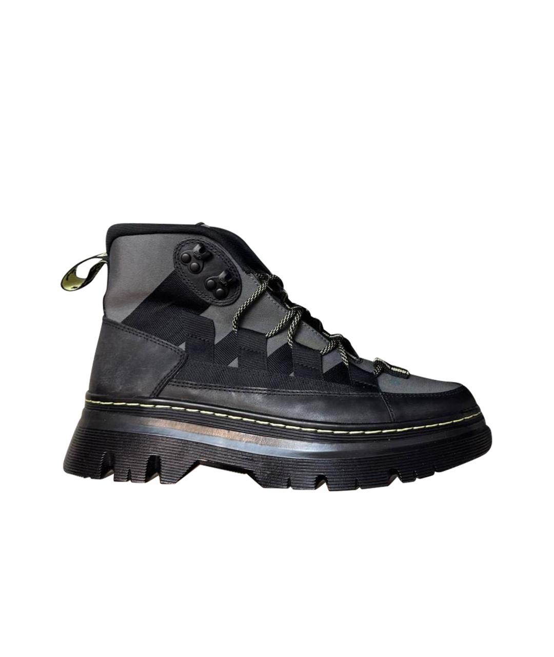 DR. MARTENS Черные высокие ботинки, фото 1