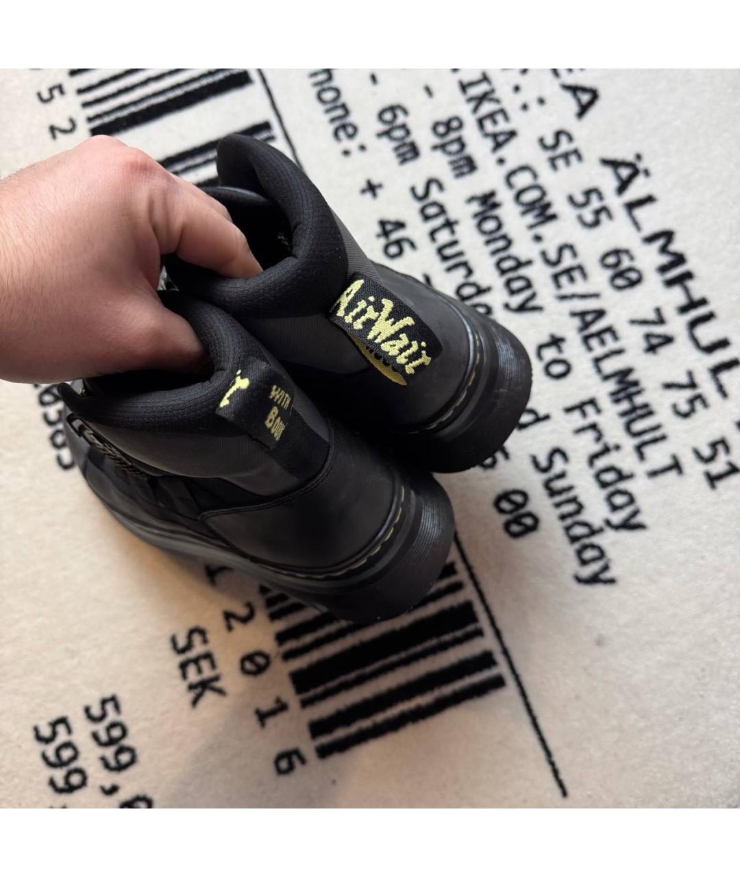 DR. MARTENS Черные высокие ботинки, фото 4