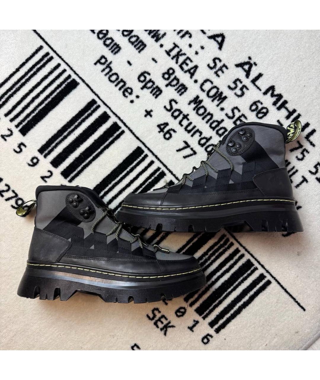 DR. MARTENS Черные высокие ботинки, фото 6