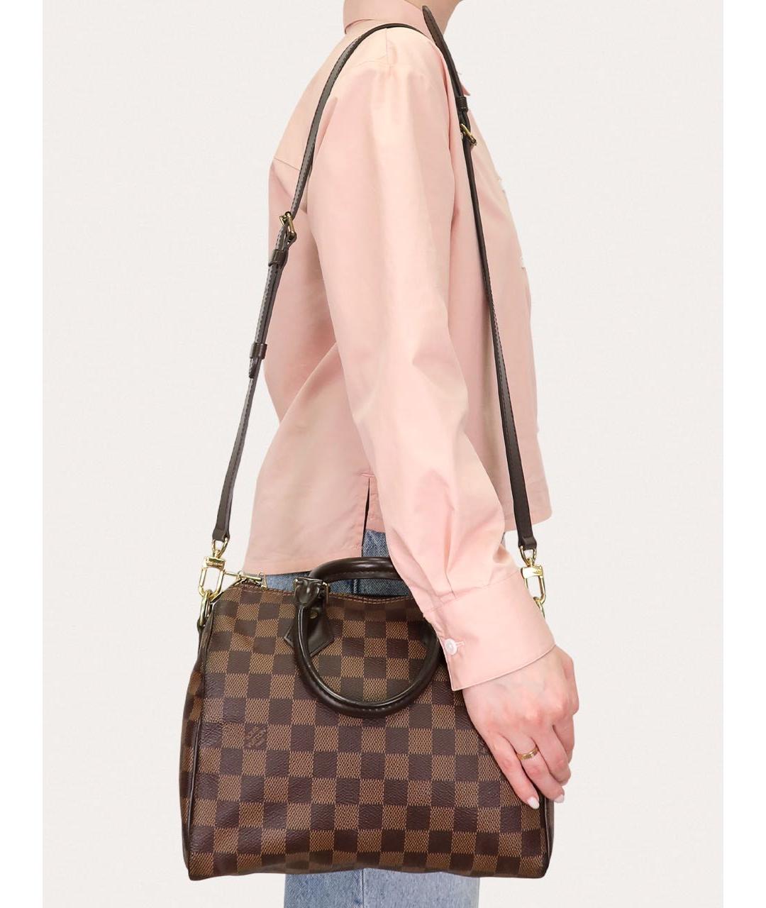 LOUIS VUITTON Коричневая сумка через плечо, фото 8