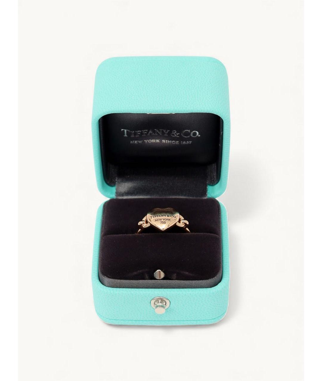 TIFFANY&CO Золотое кольцо из желтого золота, фото 4