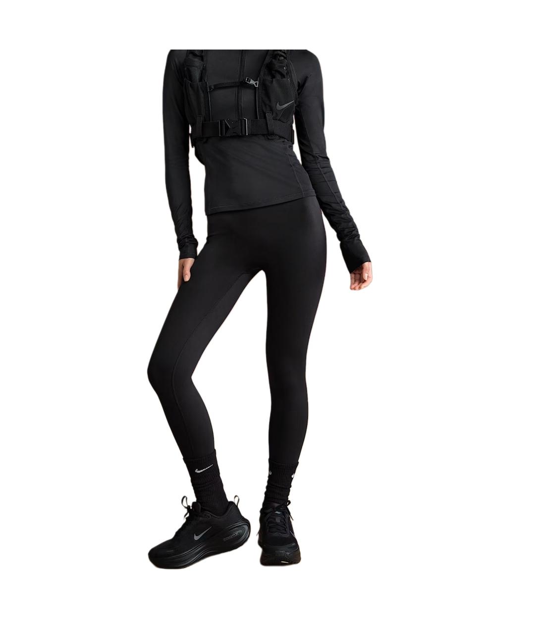 NIKE Черные леггинсы и велосипедки, фото 3