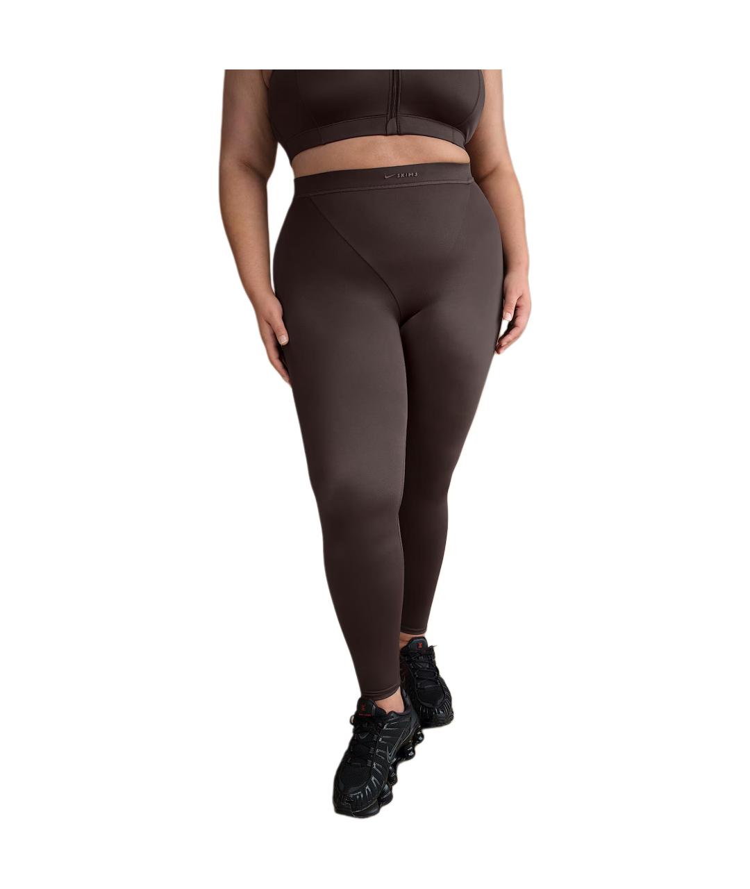 NIKE Коричневые спортивные брюки и шорты, фото 2