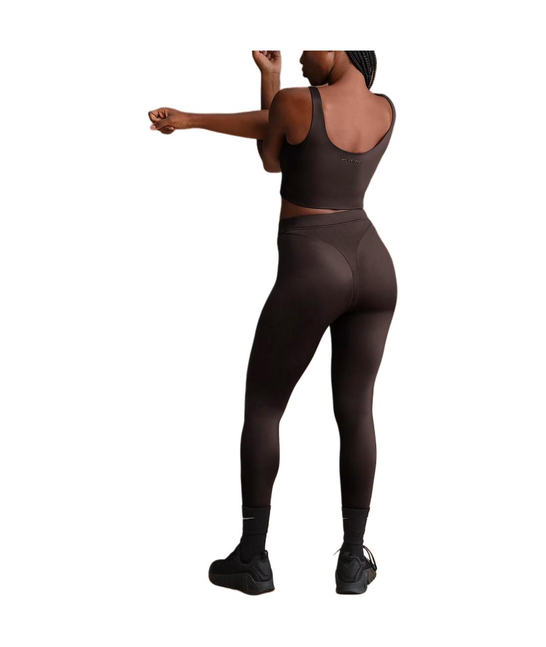 NIKE Коричневые спортивные брюки и шорты, фото 3