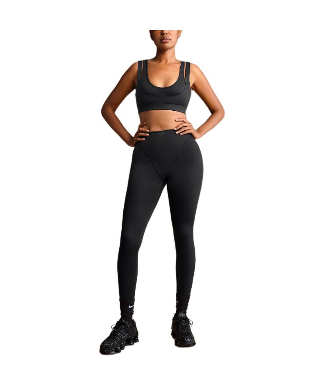 NIKE Черные спортивные брюки и шорты, фото 2