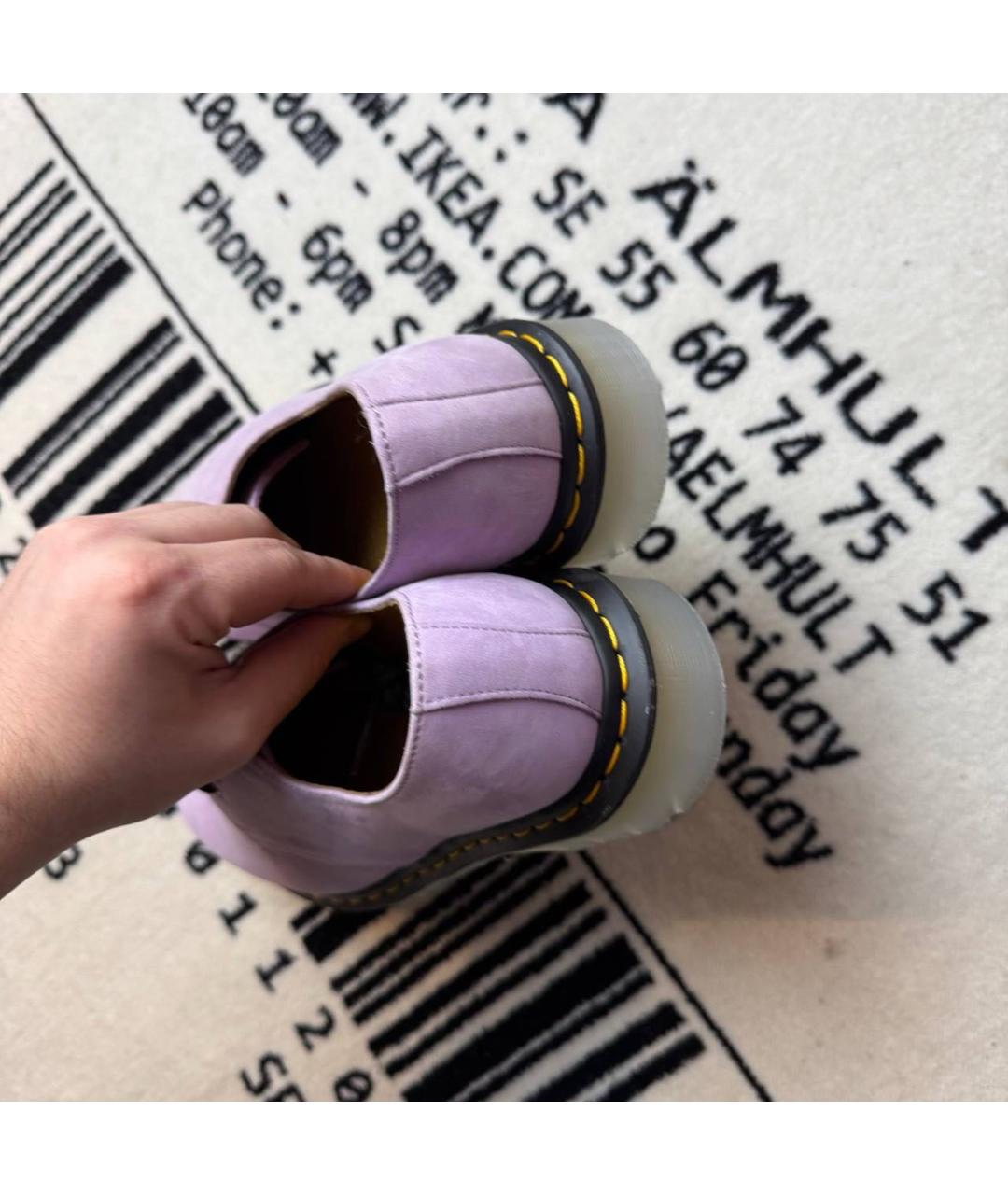 DR. MARTENS Фиолетовые лоферы, фото 4