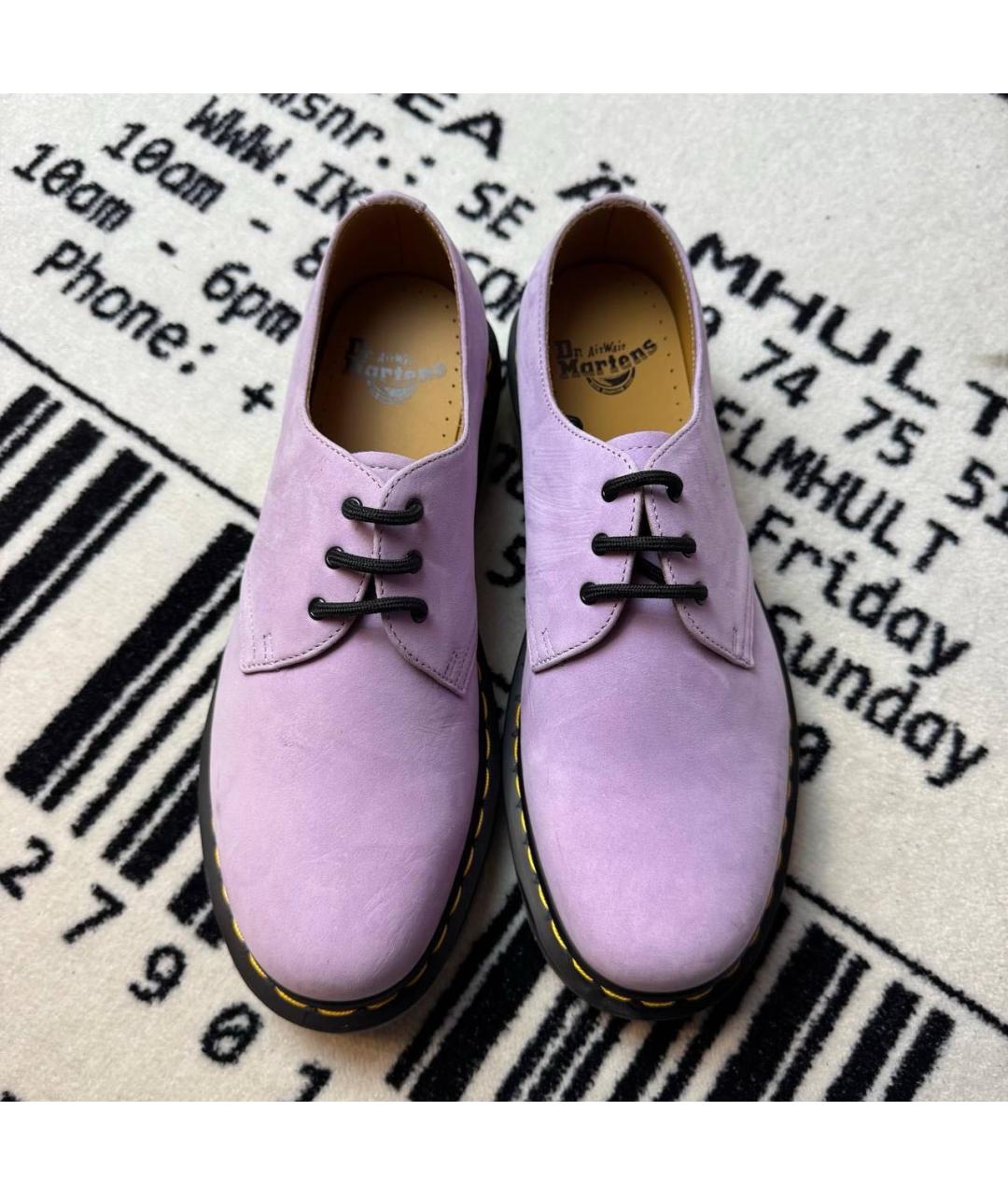 DR. MARTENS Фиолетовые лоферы, фото 2