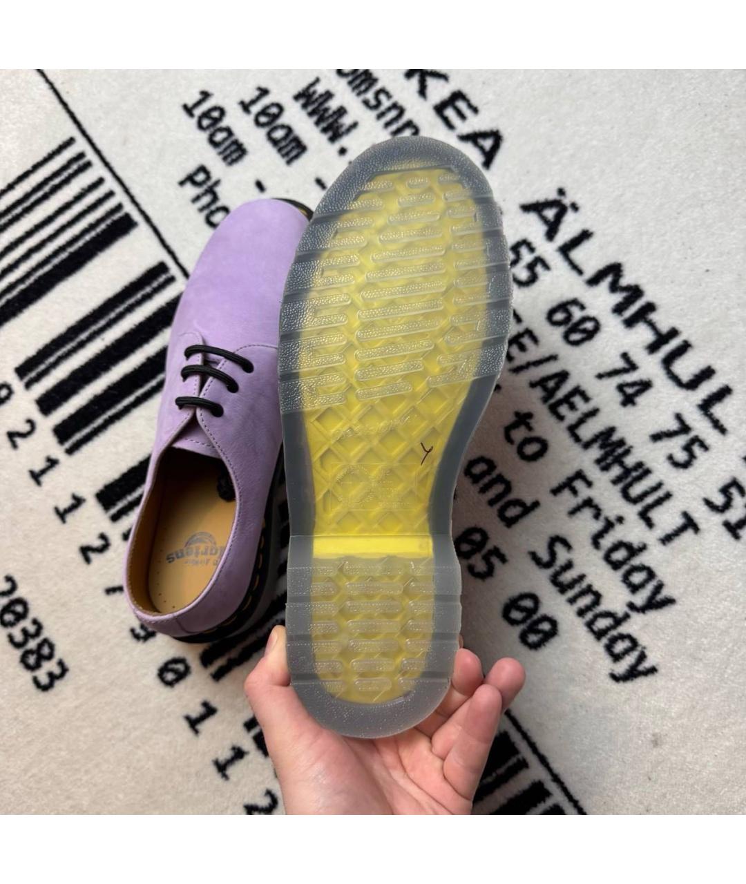 DR. MARTENS Фиолетовые лоферы, фото 5