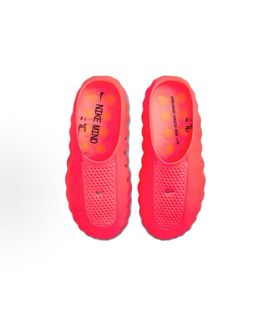 NIKE Красные шлепанцы, фото 3