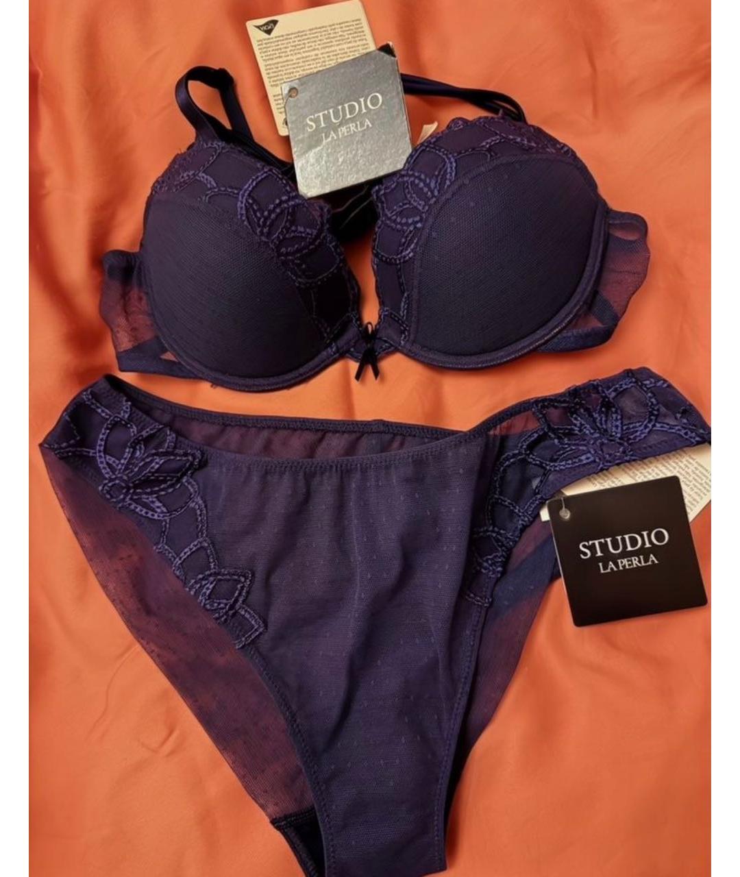 LA PERLA Фиолетовый комплекты, фото 9