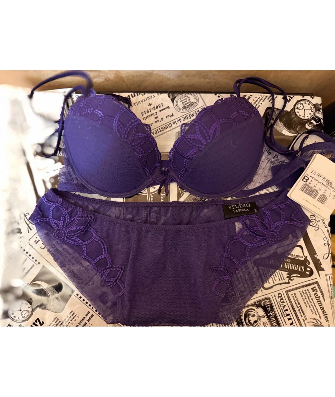 LA PERLA Фиолетовый комплекты, фото 2