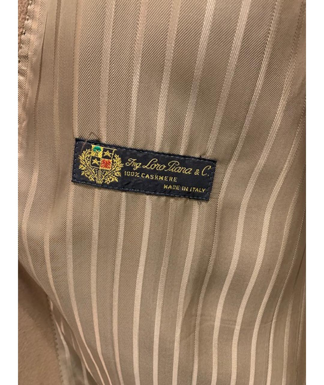 123 Коричневое кашемировое пальто, фото 4