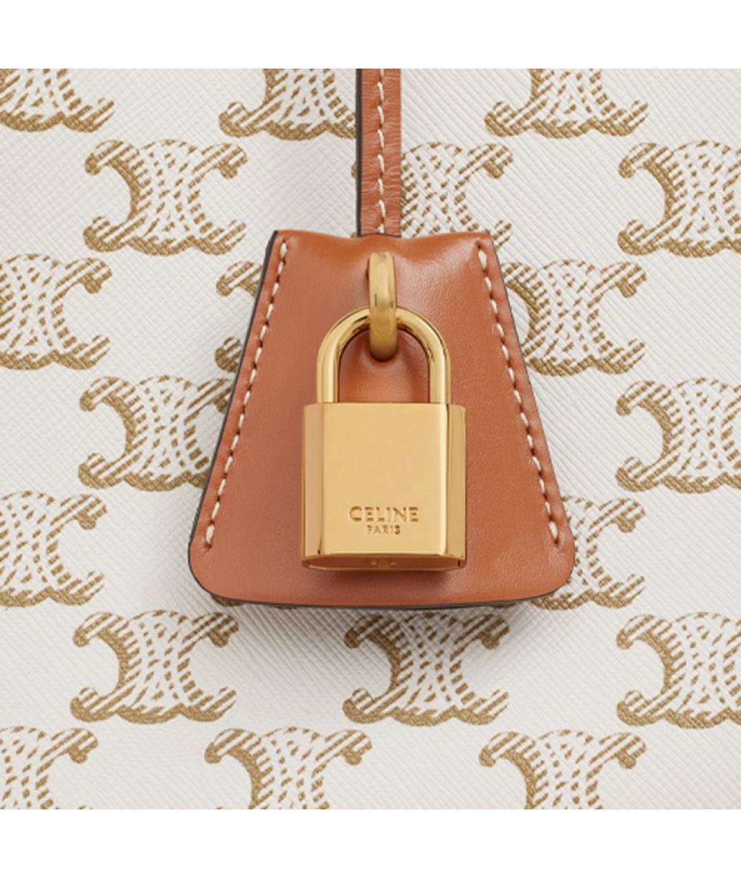 CELINE Коричневая сумка через плечо, фото 5