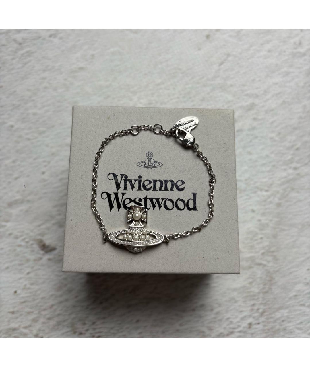 VIVIENNE WESTWOOD Серебрянный браслет, фото 4