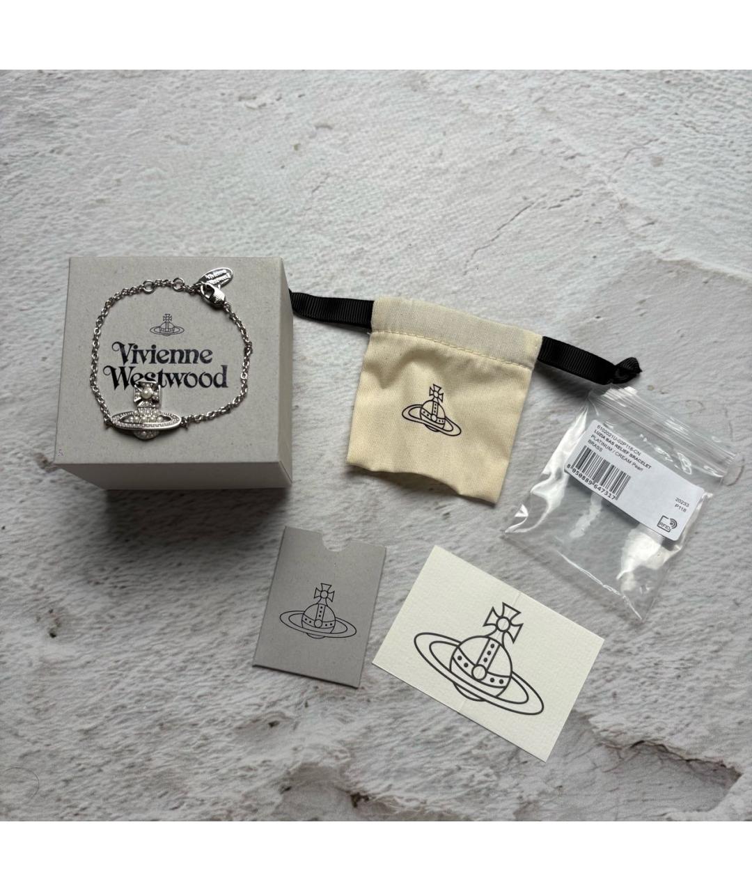 VIVIENNE WESTWOOD Серебрянный браслет, фото 7