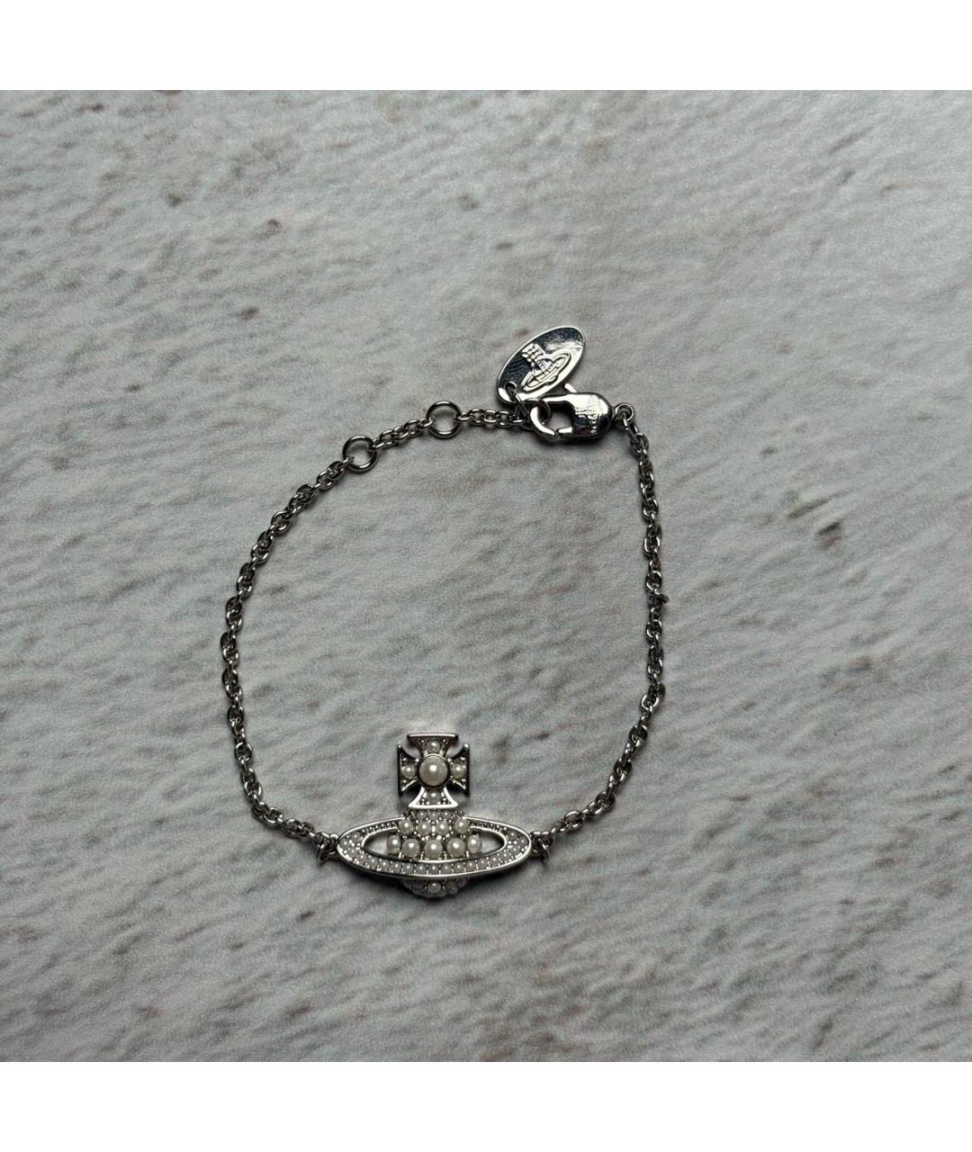 VIVIENNE WESTWOOD Серебрянный браслет, фото 3