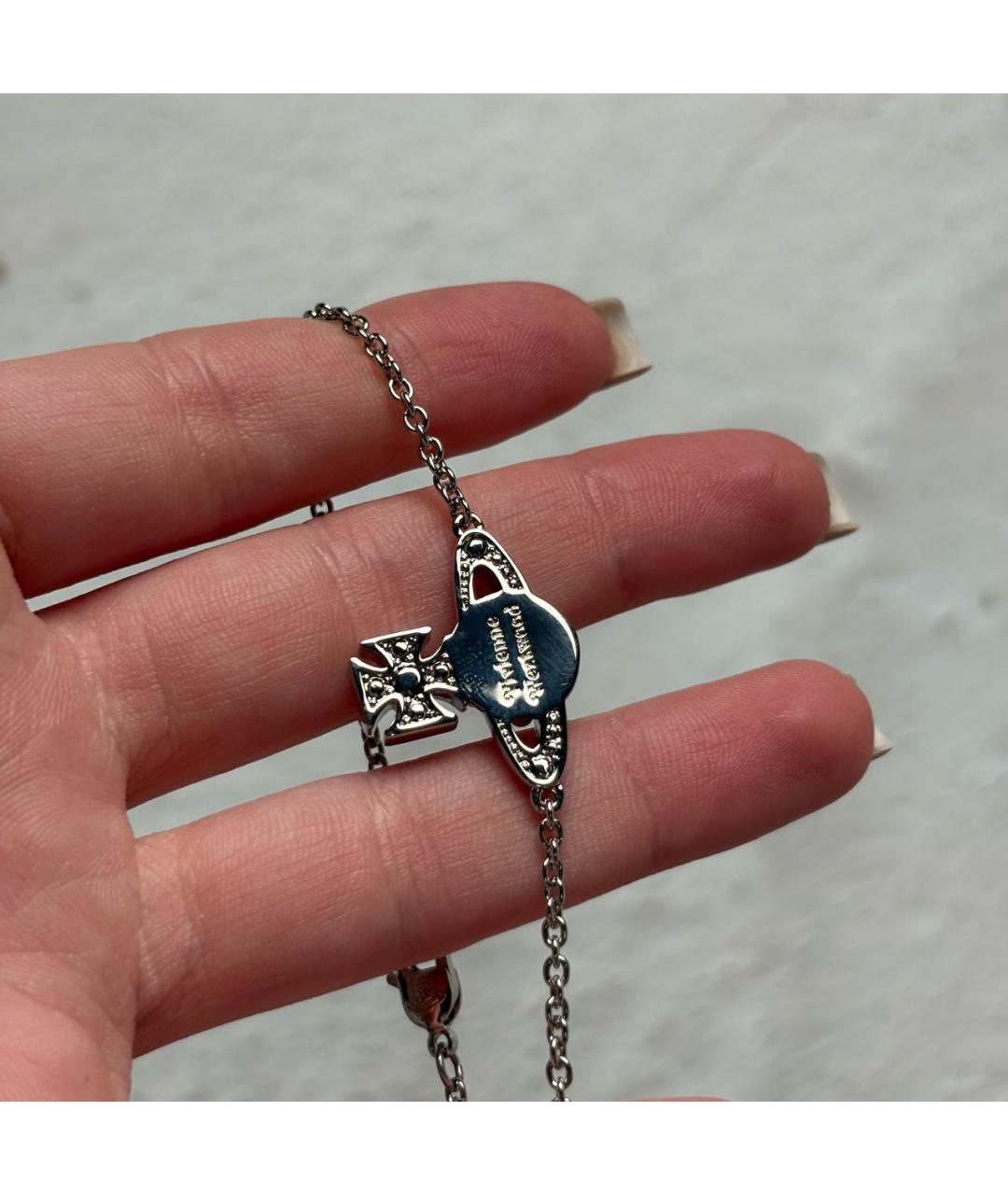 VIVIENNE WESTWOOD Серебрянный браслет, фото 2