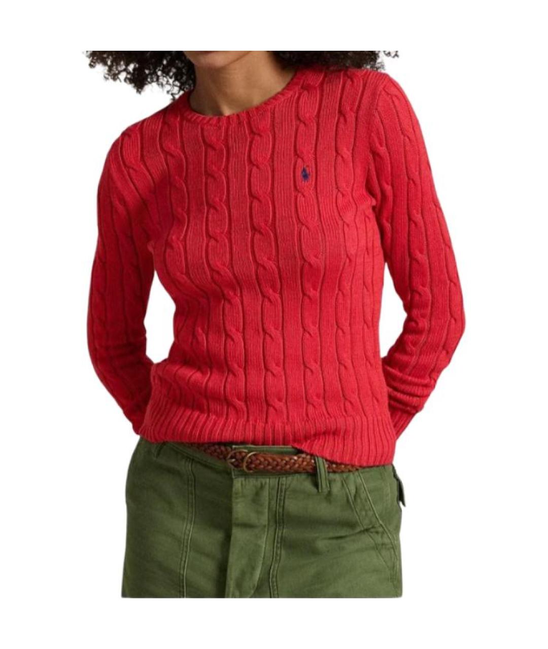 POLO RALPH LAUREN Красный джемпер / свитер, фото 4