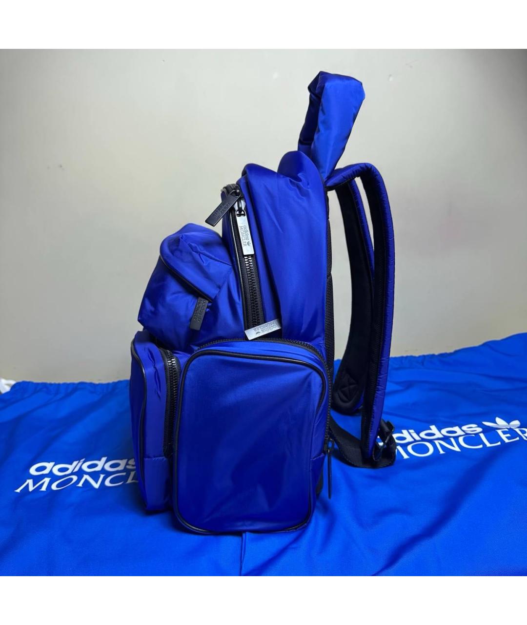 MONCLER Синий рюкзак, фото 3