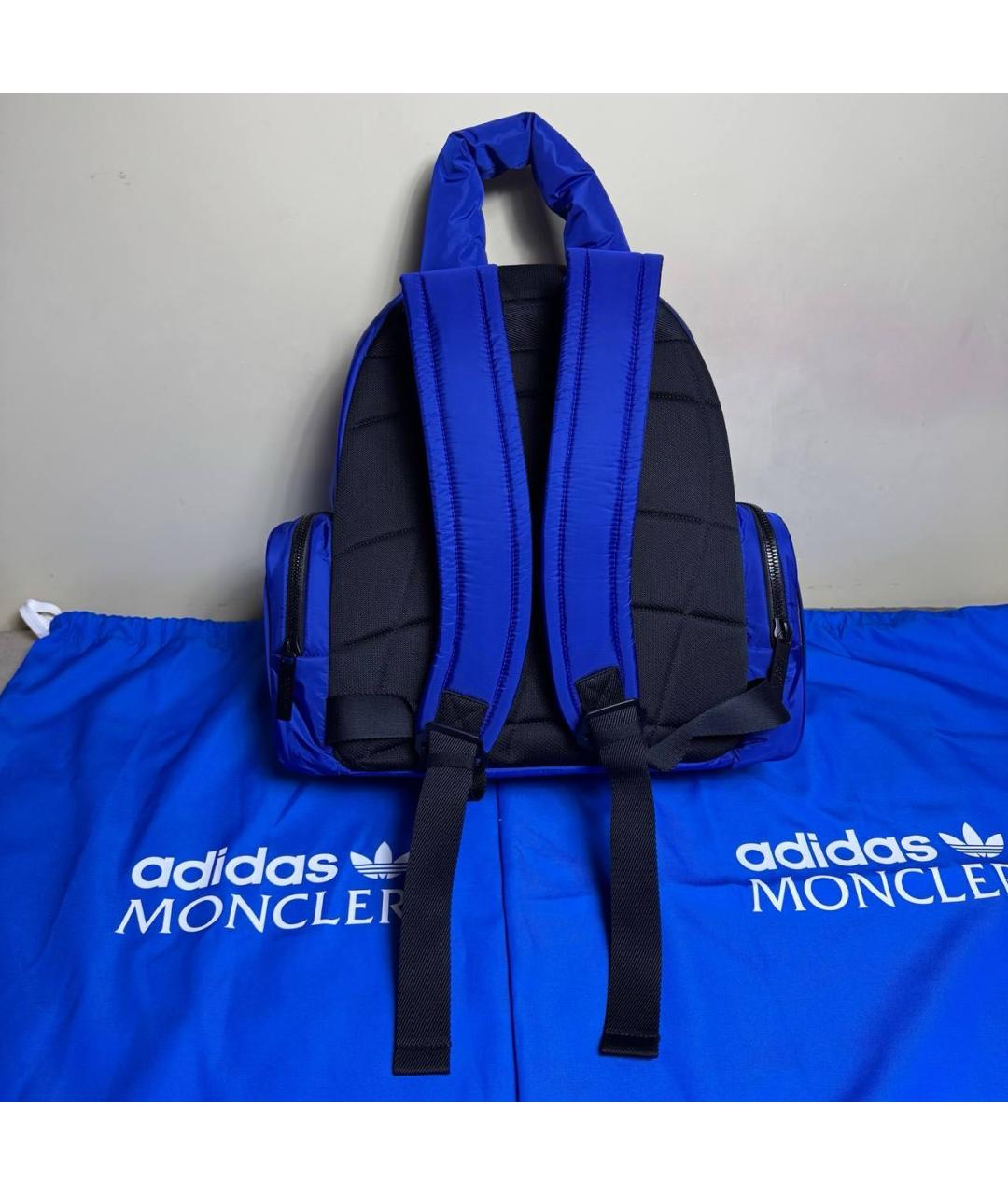 MONCLER Синий рюкзак, фото 4