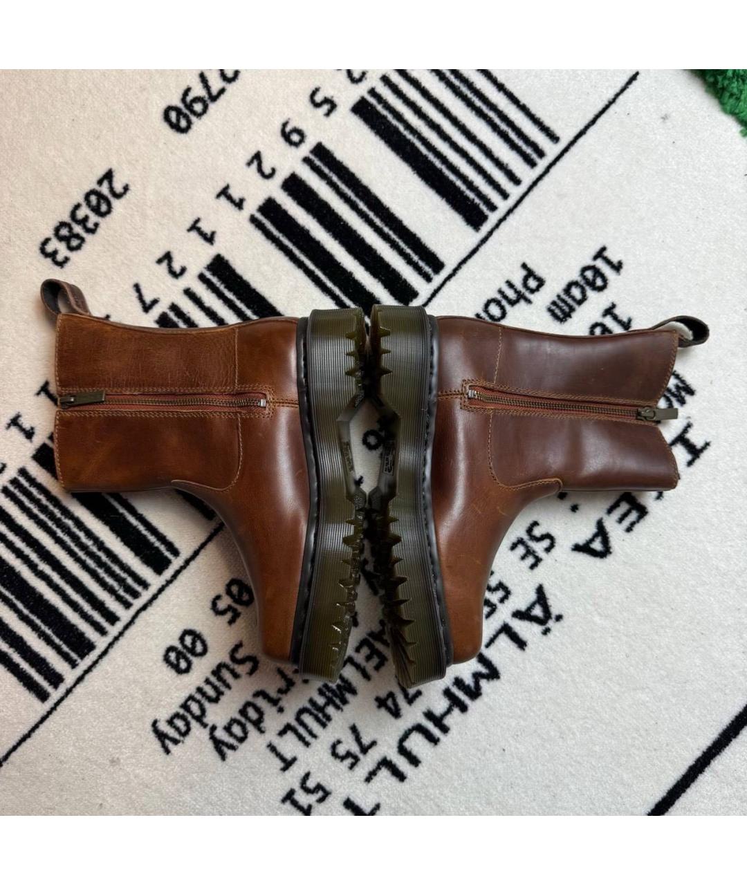 DR. MARTENS Коричневые ботинки, фото 3