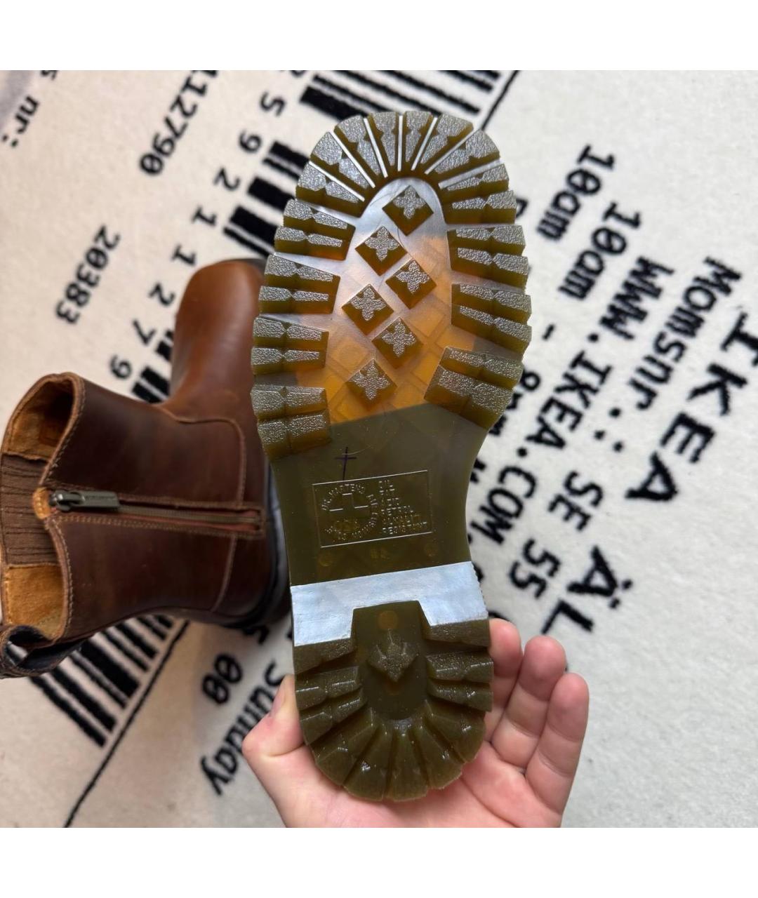 DR. MARTENS Коричневые ботинки, фото 5