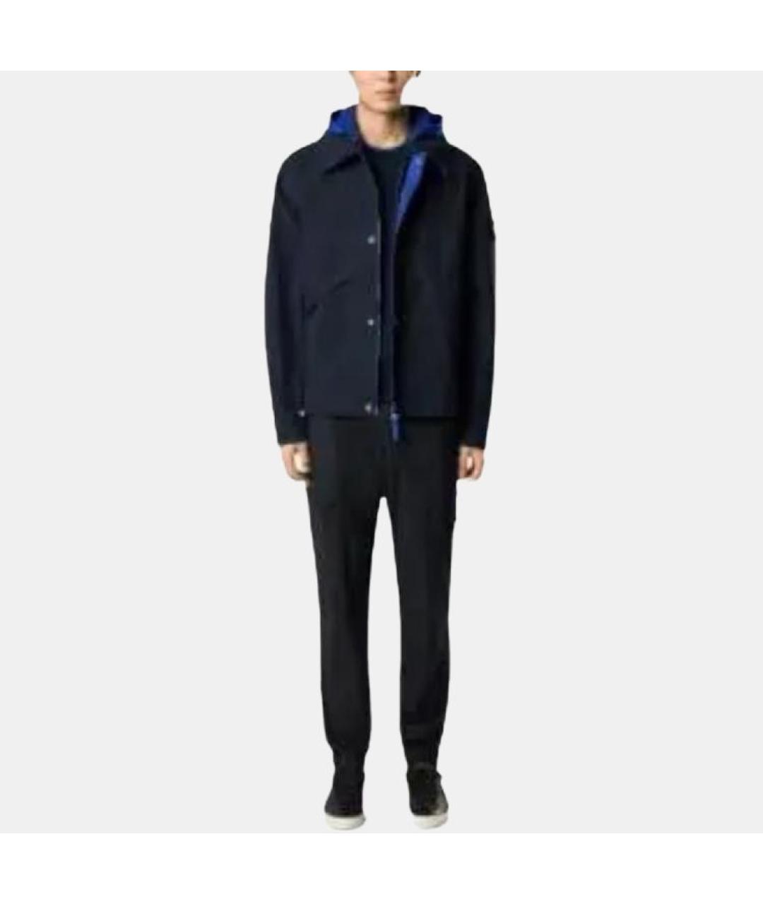 STONE ISLAND Темно-синяя куртка, фото 3