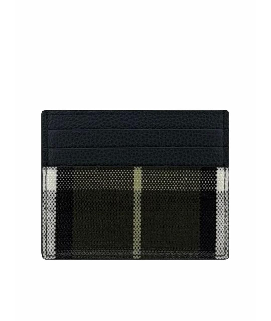 BURBERRY Зеленый кардхолдер, фото 1