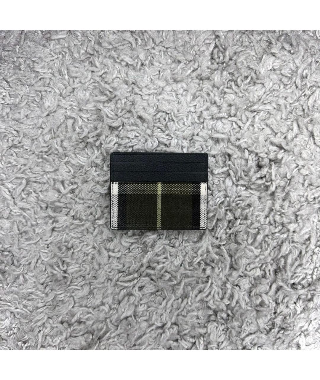 BURBERRY Зеленый кардхолдер, фото 2