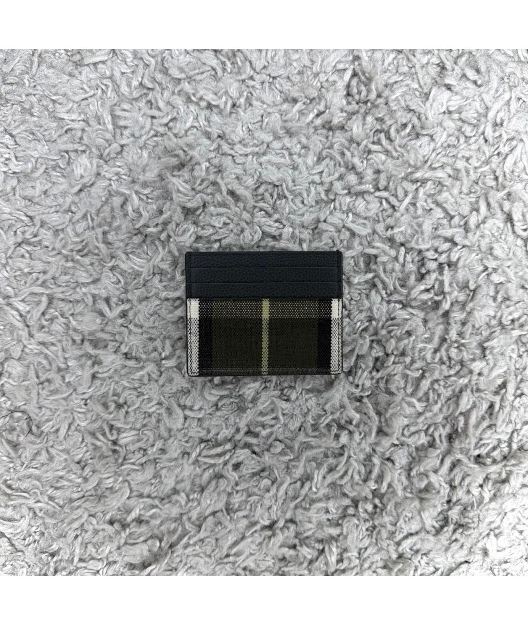 BURBERRY Зеленый кардхолдер, фото 3