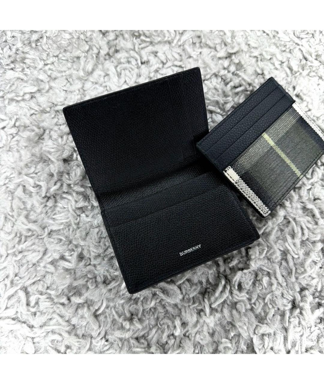 BURBERRY Черная визитница, фото 3