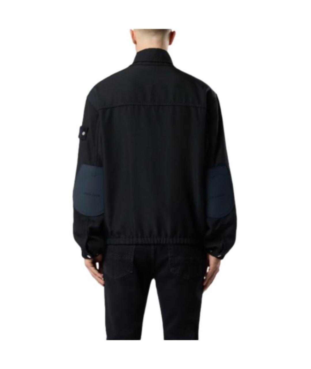 STONE ISLAND Черная куртка, фото 4
