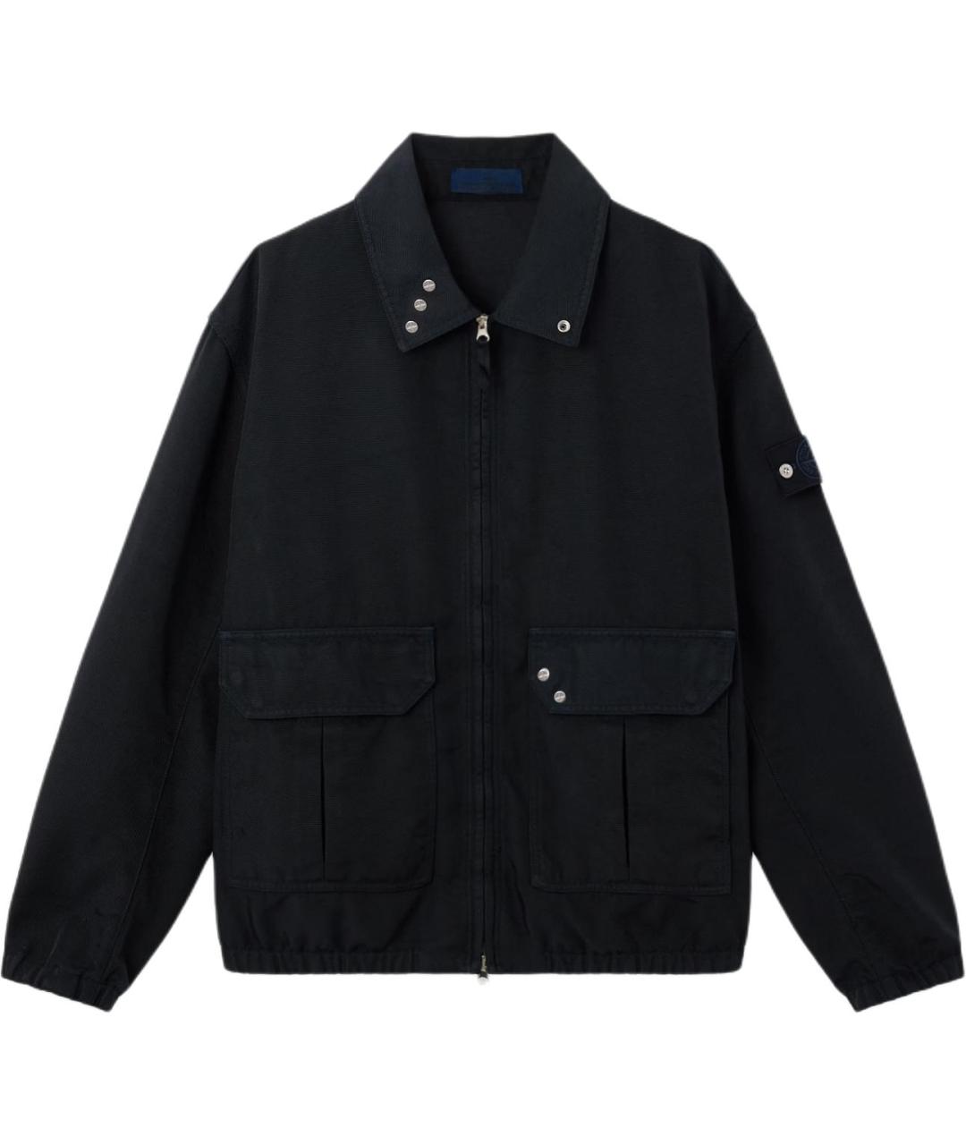 STONE ISLAND Черная куртка, фото 1