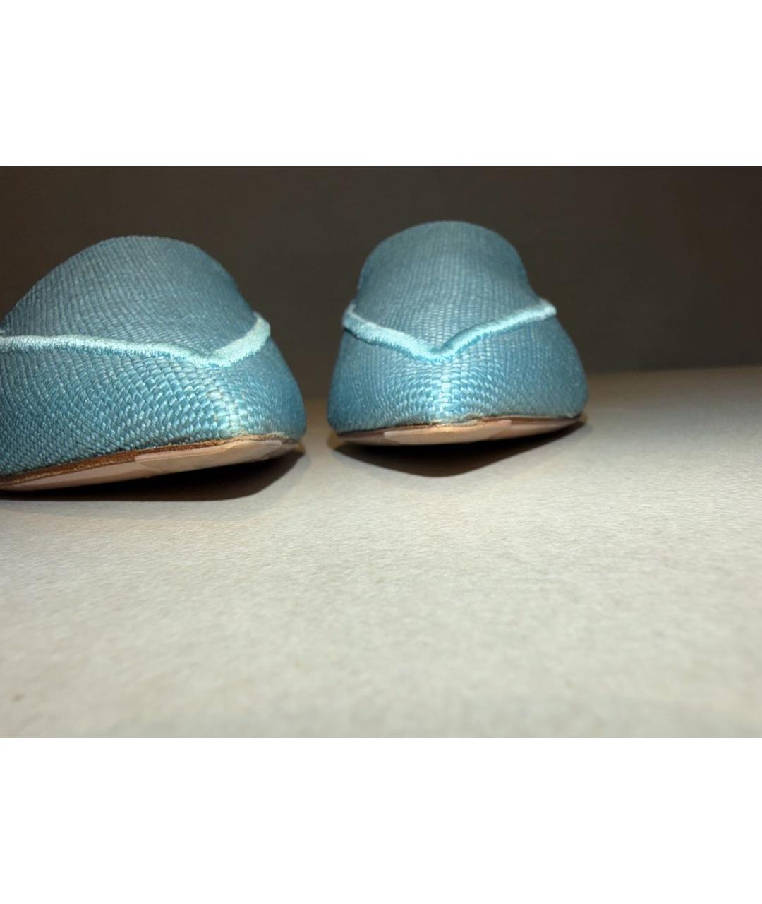 NICHOLAS KIRKWOOD Голубые мюли, фото 7