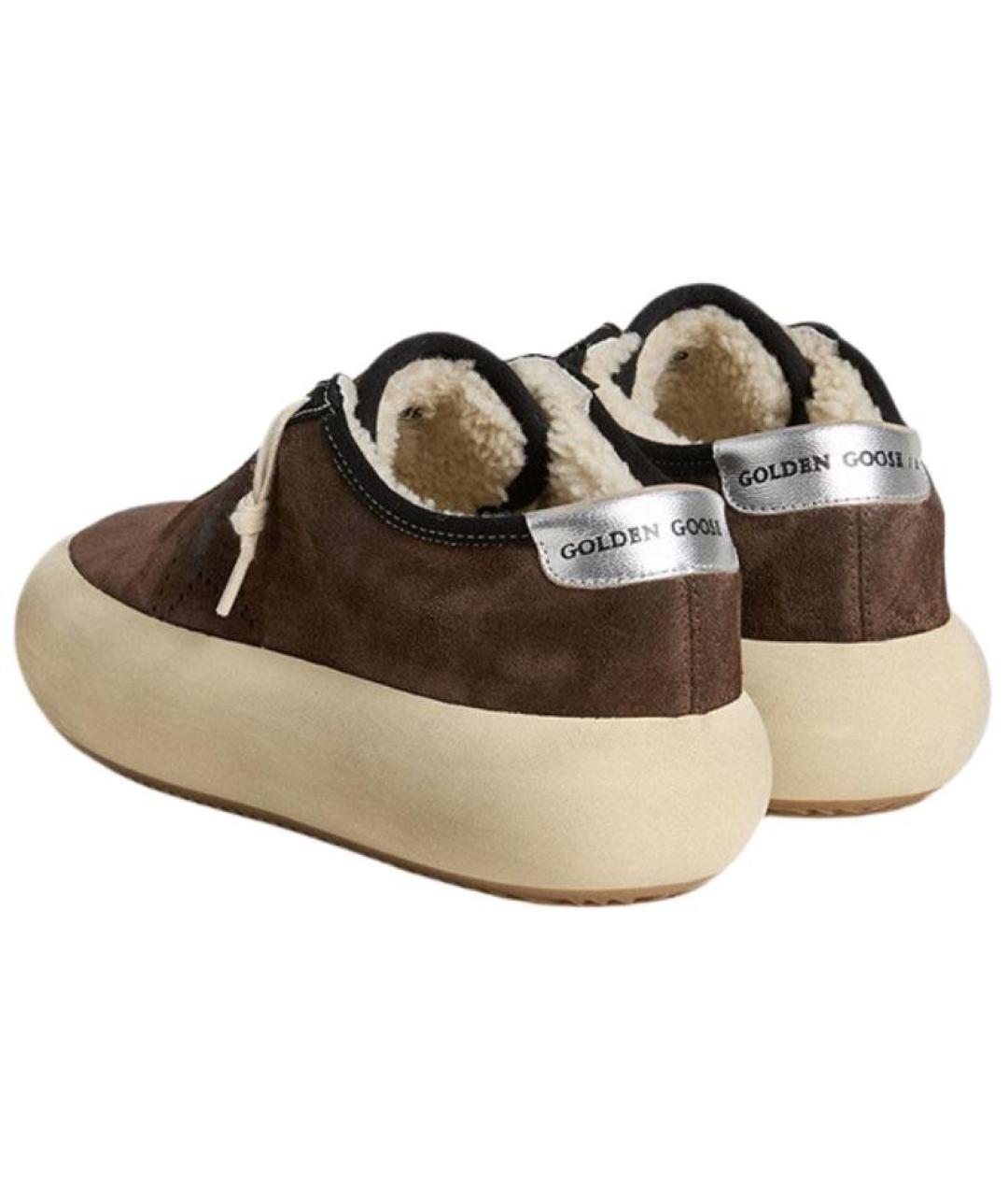 GOLDEN GOOSE DELUXE BRAND Коричневые кроссовки, фото 4