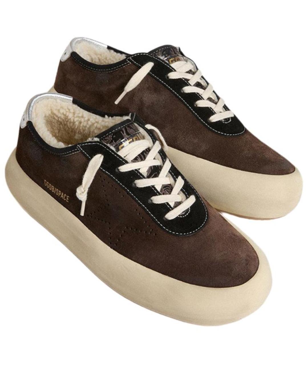 GOLDEN GOOSE DELUXE BRAND Коричневые кроссовки, фото 3