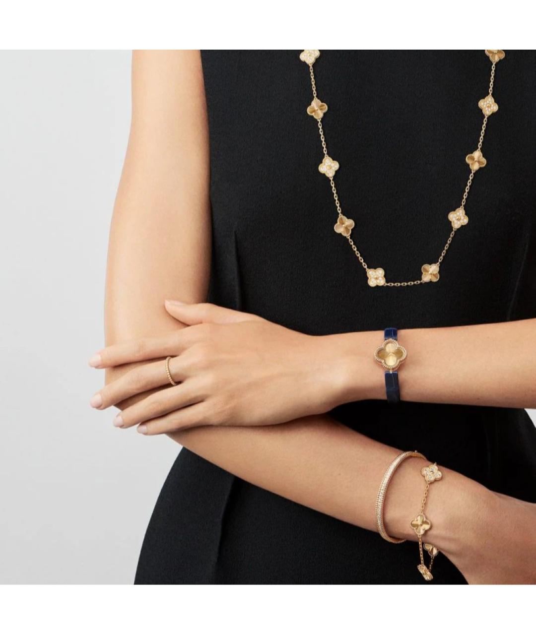 VAN CLEEF & ARPELS Золотой браслет из желтого золота, фото 4