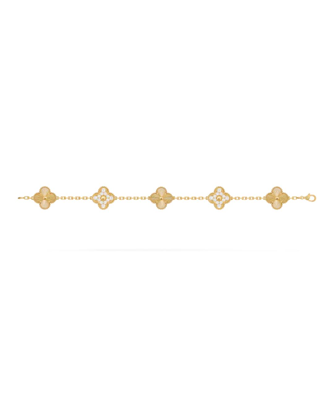 VAN CLEEF & ARPELS Золотой браслет из желтого золота, фото 2