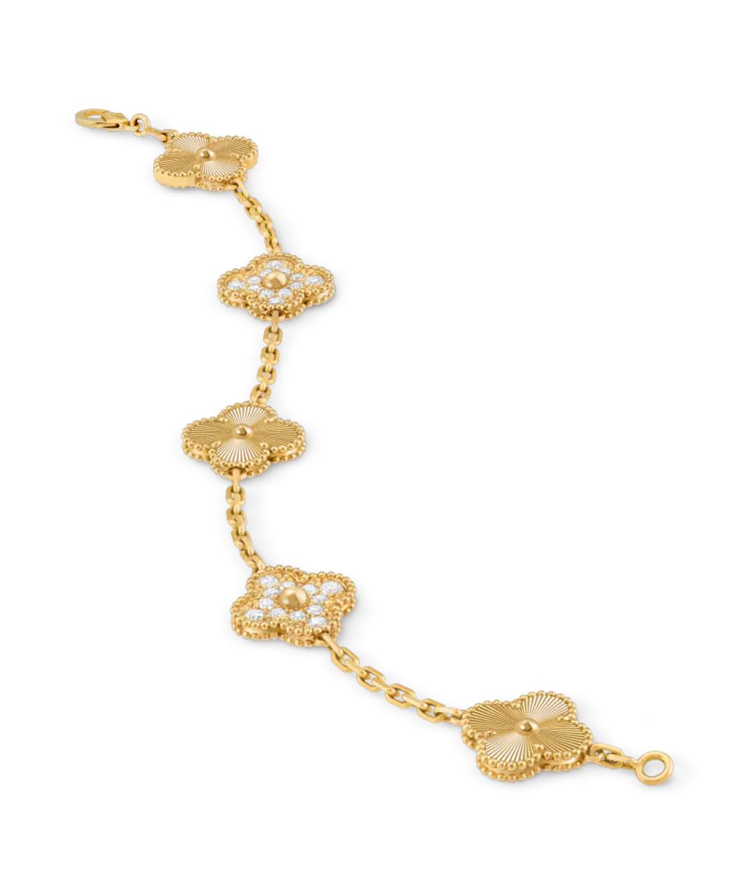 VAN CLEEF & ARPELS Золотой браслет из желтого золота, фото 3