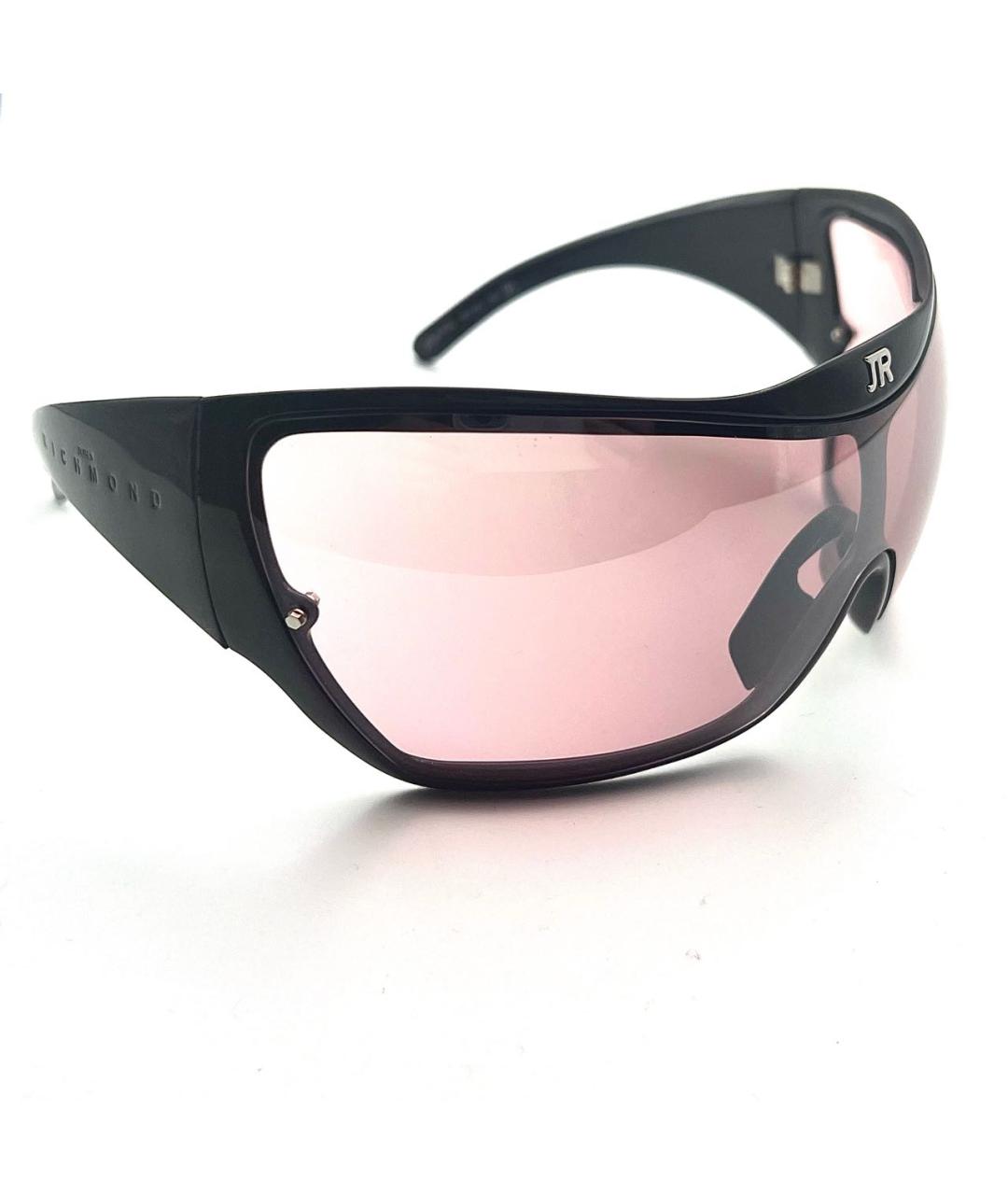 JOHN RICHMOND Розовые пластиковые солнцезащитные очки, фото 5