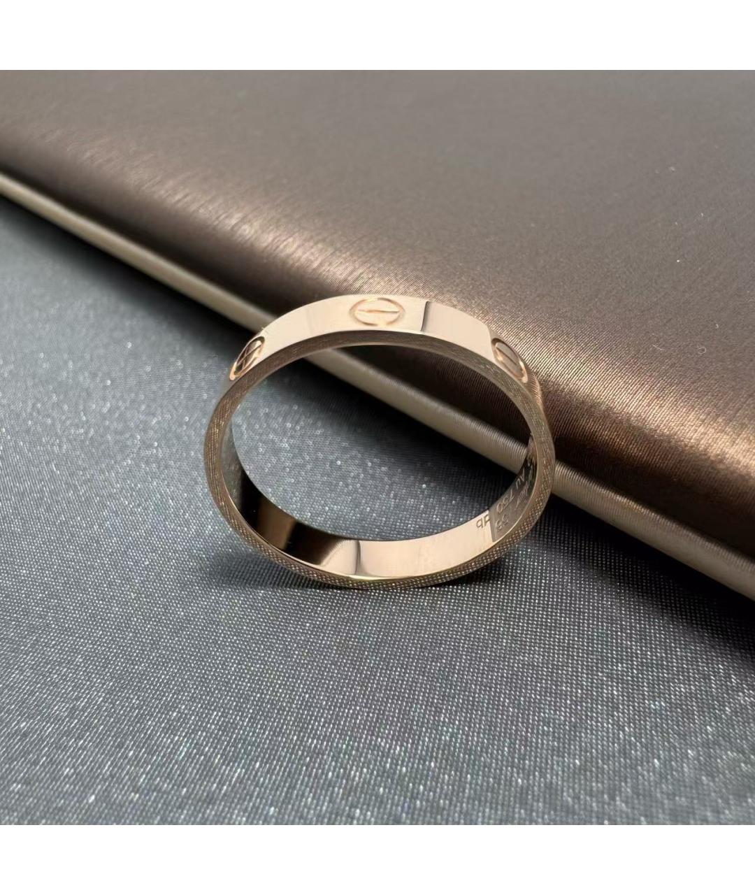 CARTIER Золотое кольцо из розового золота, фото 4