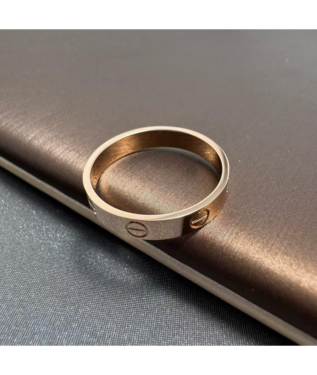 CARTIER Золотое кольцо из розового золота, фото 3