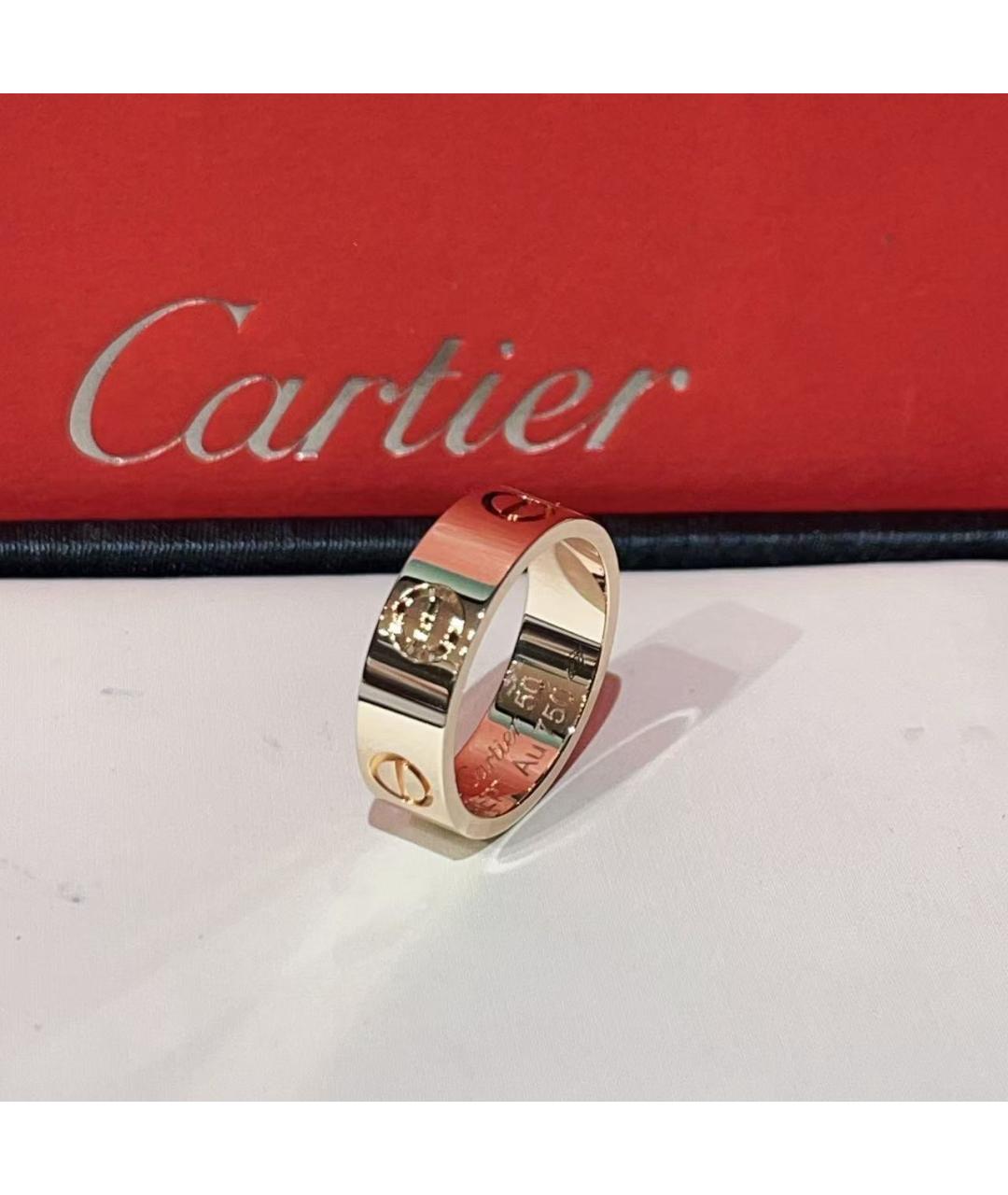 CARTIER Золотое кольцо из розового золота, фото 3