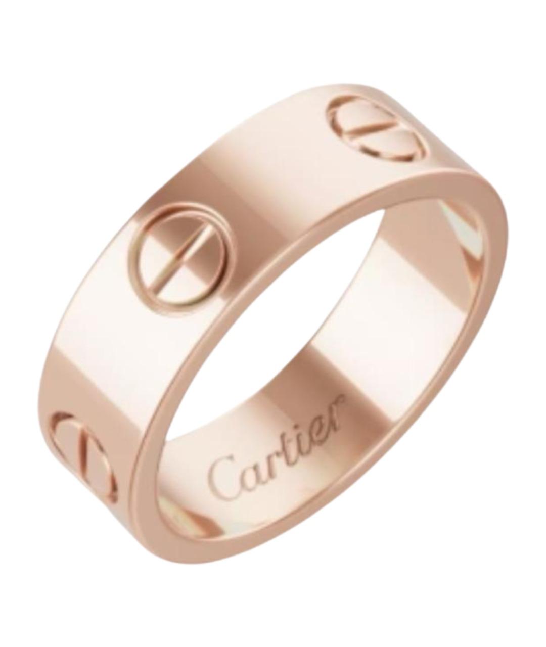 CARTIER Золотое кольцо из розового золота, фото 1