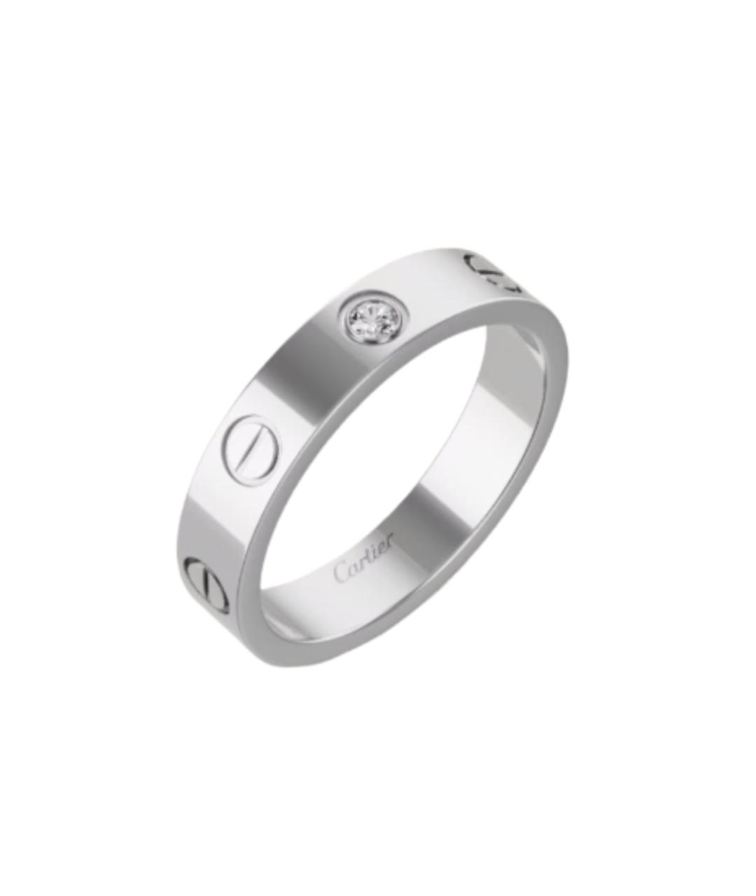 CARTIER Серебряное кольцо из белого золота, фото 5